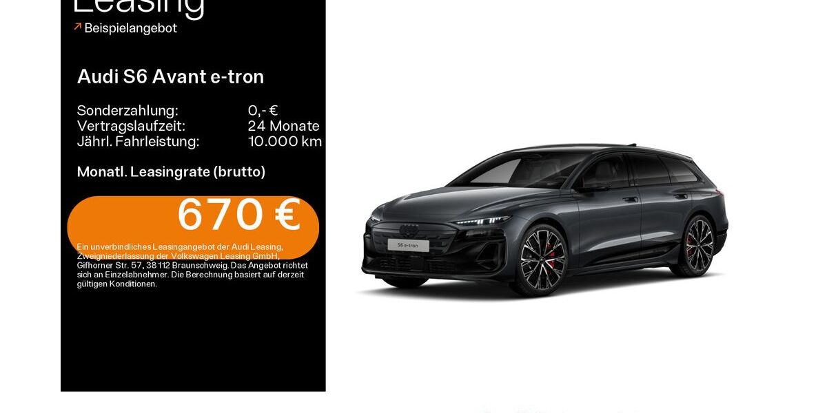 Audi S6 e-tron 21.900 km 81.499 &euro; Mühlheim 63165