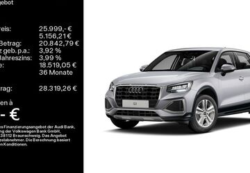 Audi Q2 6.100 km 25.999 &euro; Linsengericht 63589