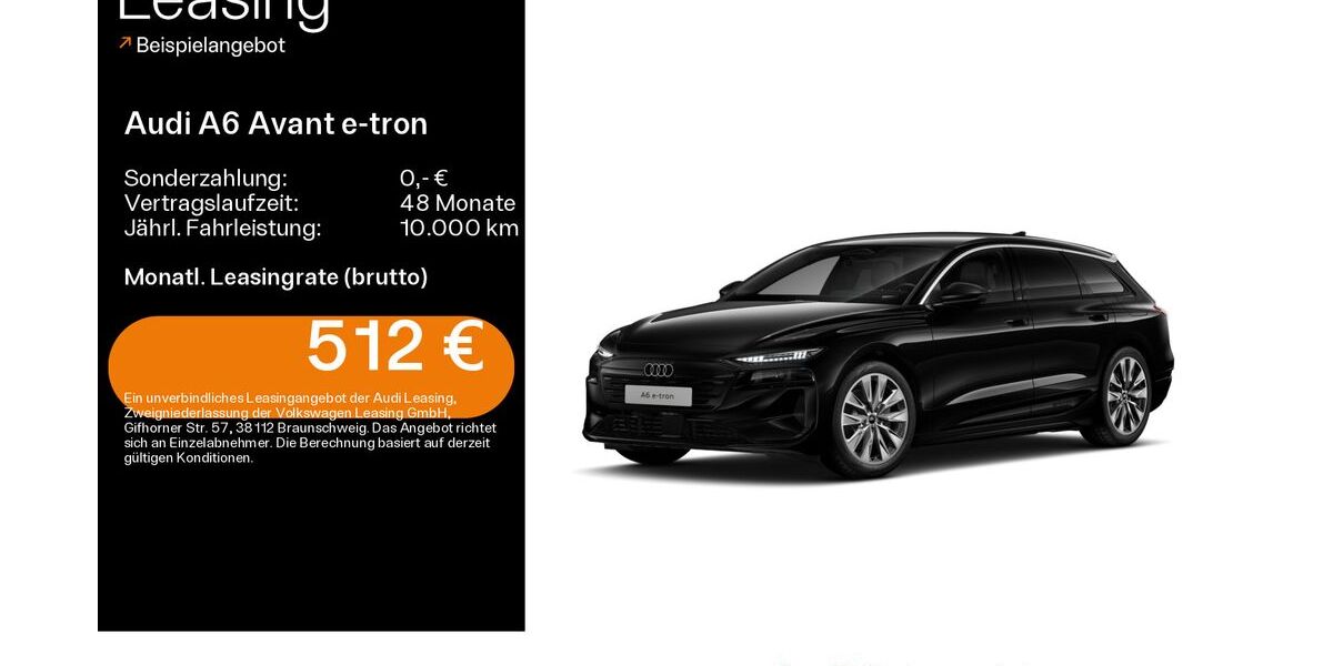 Audi A6 e-tron 9.100 km 55.499 &euro; Linsengericht 63589
