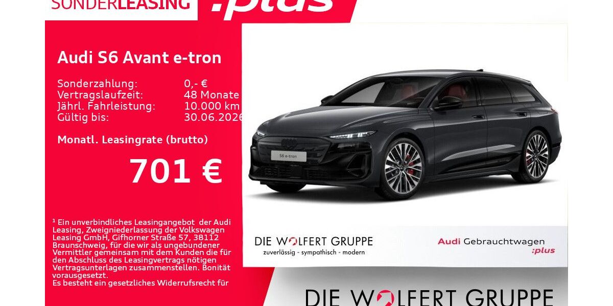 Audi S6 e-tron 8.248 km 79.520 &euro; Großwallstadt 63868