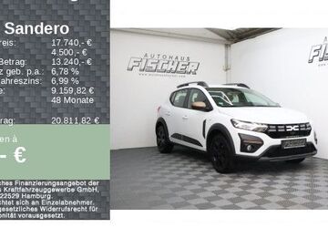 Dacia Sandero 7.002 km 17.740 &euro; Aschaffenburg 63741