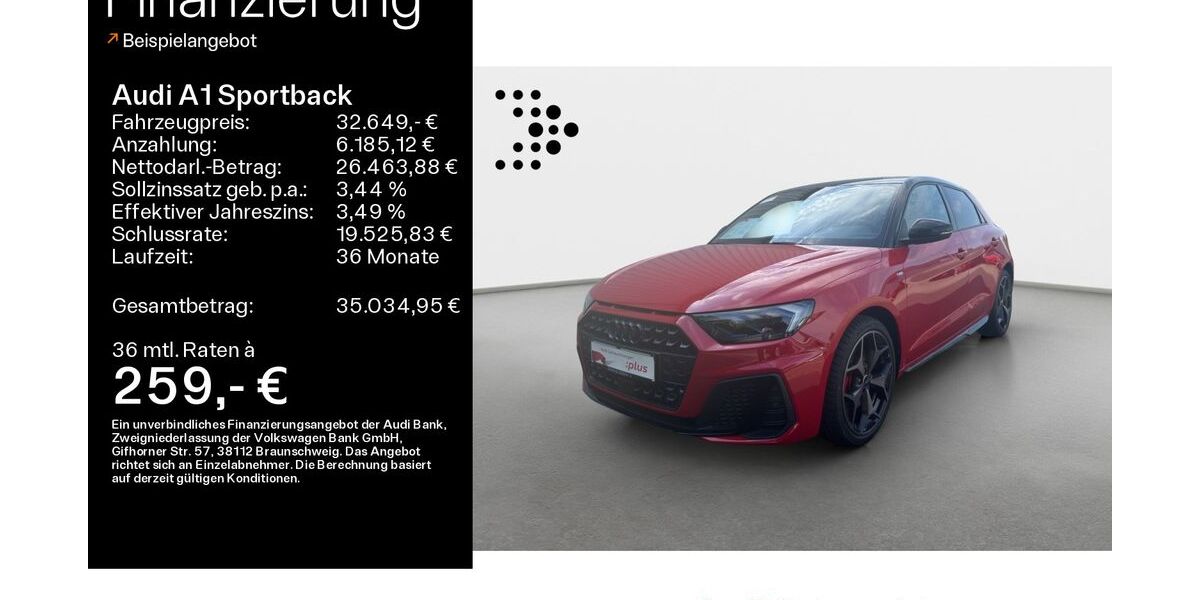 Audi A1 6.400 km 31.999 &euro; Linsengericht 63589