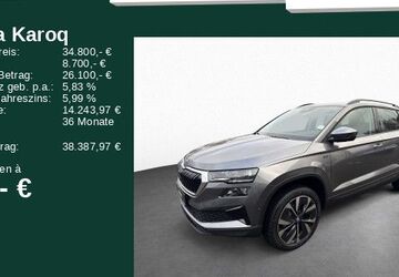 Skoda Karoq 2.900 km 34.800 &euro; Rödermark 63322