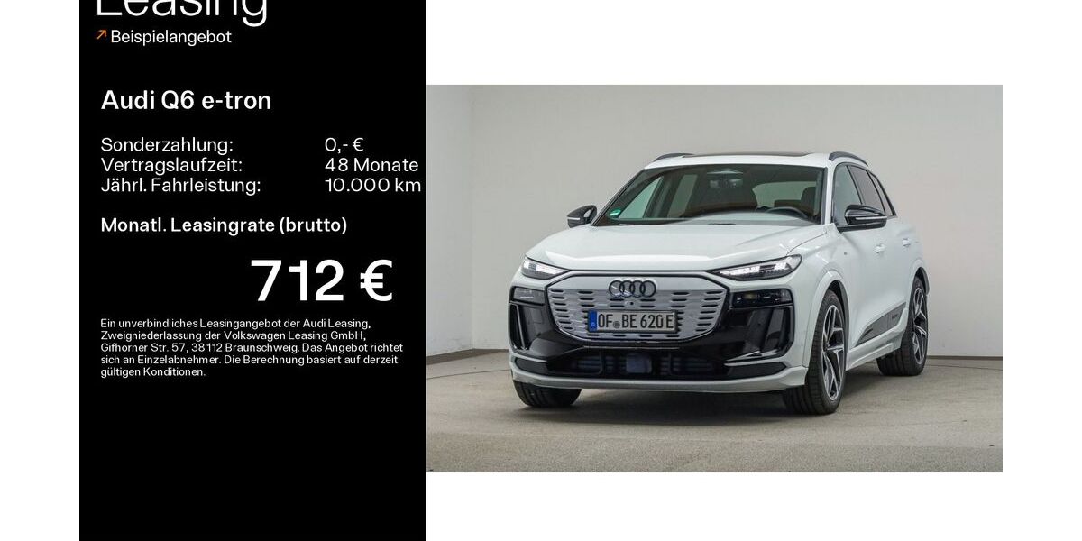 Audi Q6 e-tron 5.900 km 75.820 &euro; Mühlheim 63165